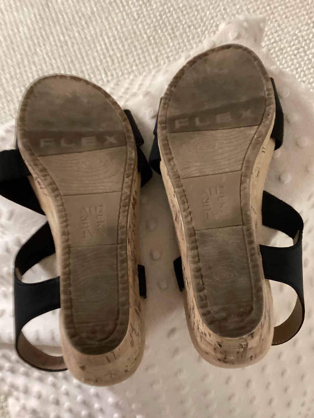 Naturalizer Comfort Stretch Black Women's Slingback Sandals - Picture 6 of 6